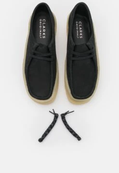 Clarks Originals Wallabee Cup - Sportieve Veterschoenen - Black -Clarks dd9fa5fd053743c9993d554ef75b5de1