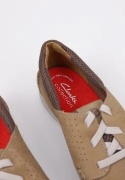 Clarks Gorwin Moc - Sportieve Veterschoenen - Beige -Clarks ddbdfae513a74dc499222b97deef3443