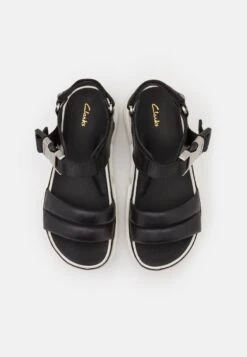 Clarks Tricomet Sun - Sandalen Met Plateauzool - Black -Clarks de021a5f0902413dbfcc1de7dfdbe9b1