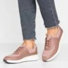 Un Rio Lace - Sneakers Laag - Dark Blush