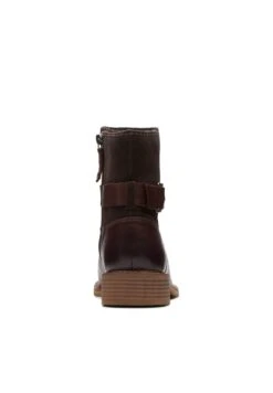 Clarks Cologne Strap - Korte Laarzen - Dark Brown Combi -Clarks e194bd9324074af2a1fa84f7843e08c4
