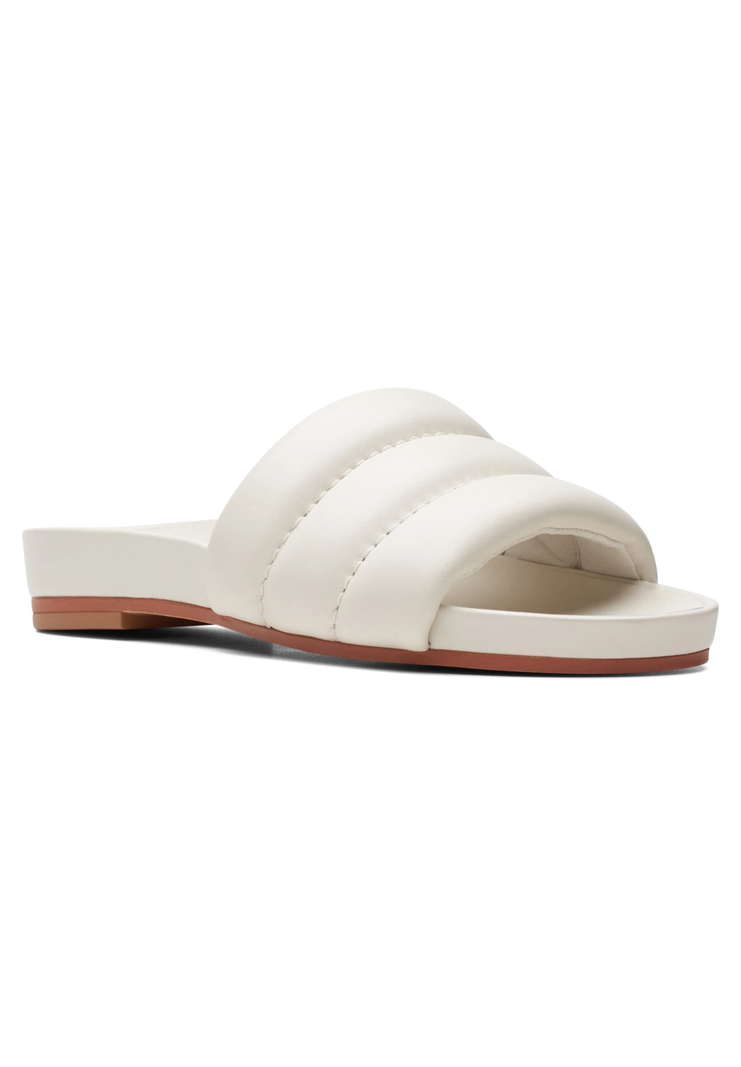 Clarks Pure Soft D - Muiltjes - 1 Off White Lea 4 Clarks Pure Soft D - Muiltjes - 1 Off White Lea - Afbeelding 2