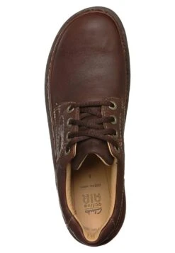 Clarks Nature Three - Sportieve Veterschoenen - Mahagony -Clarks e2b971b3d1f440b6960a363899d06d16