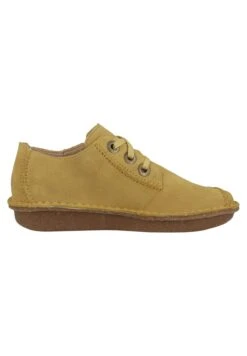 Clarks Funny Dream - Sportieve Veterschoenen - Yellow Suede -Clarks e5fed4094b2240cc967a92d094879b6a