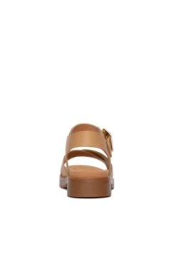 Clarks Orinoco Strap - D - Sandalen Met Plateauzool -Light Tan Lea -Clarks e6aec4a7b8fc44b5be9d7077e6ba5a43