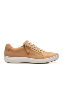 Clarks Nalle Lace - D - Sneakers Laag - Sand -Clarks e6c075e838e24242aa865c9a1c3f035c