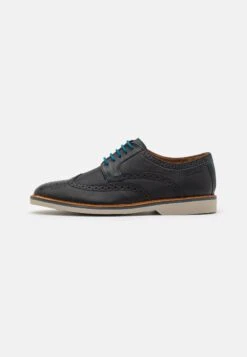 Clarks Atticus - Veterschoenen - Black