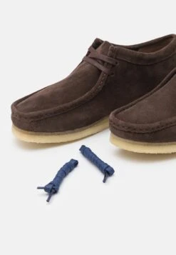 Clarks Originals Wallabee - Sportieve Veterschoenen - Dark Brown -Clarks ea74f0cda4cf4b4fb93f70f48cf36623