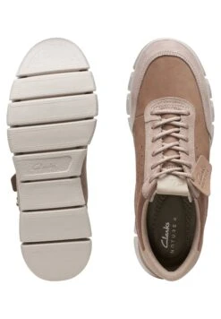 Clarks Nature X One G - Sneakers Laag - Beige -Clarks ec8d5bcc53a64d0ca03e1dc766a9857b