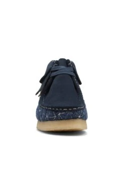 Clarks WallabeeD - Korte Laarzen - Dark Blue -Clarks eddfc2e5fd294b68b140db97cc415f15