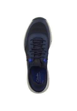 Clarks Davis Low - Sneakers Laag - Navy Combi -Clarks f8104eb932454f13aaa36d3a6adb0187