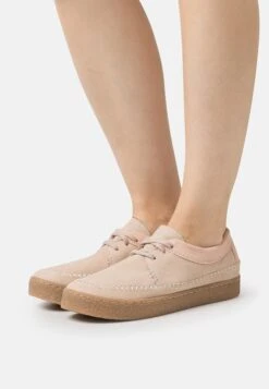 Clarks Barleigh Weave - Veterschoenen - Light Sand Combination