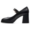 Clarks Patema Strap - D - Plateaupumps - Black