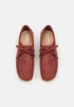 Clarks Originals Wallabee - Sportieve Veterschoenen - Burgundy -Clarks fb61d364a2024782a837df0daa2cd87e