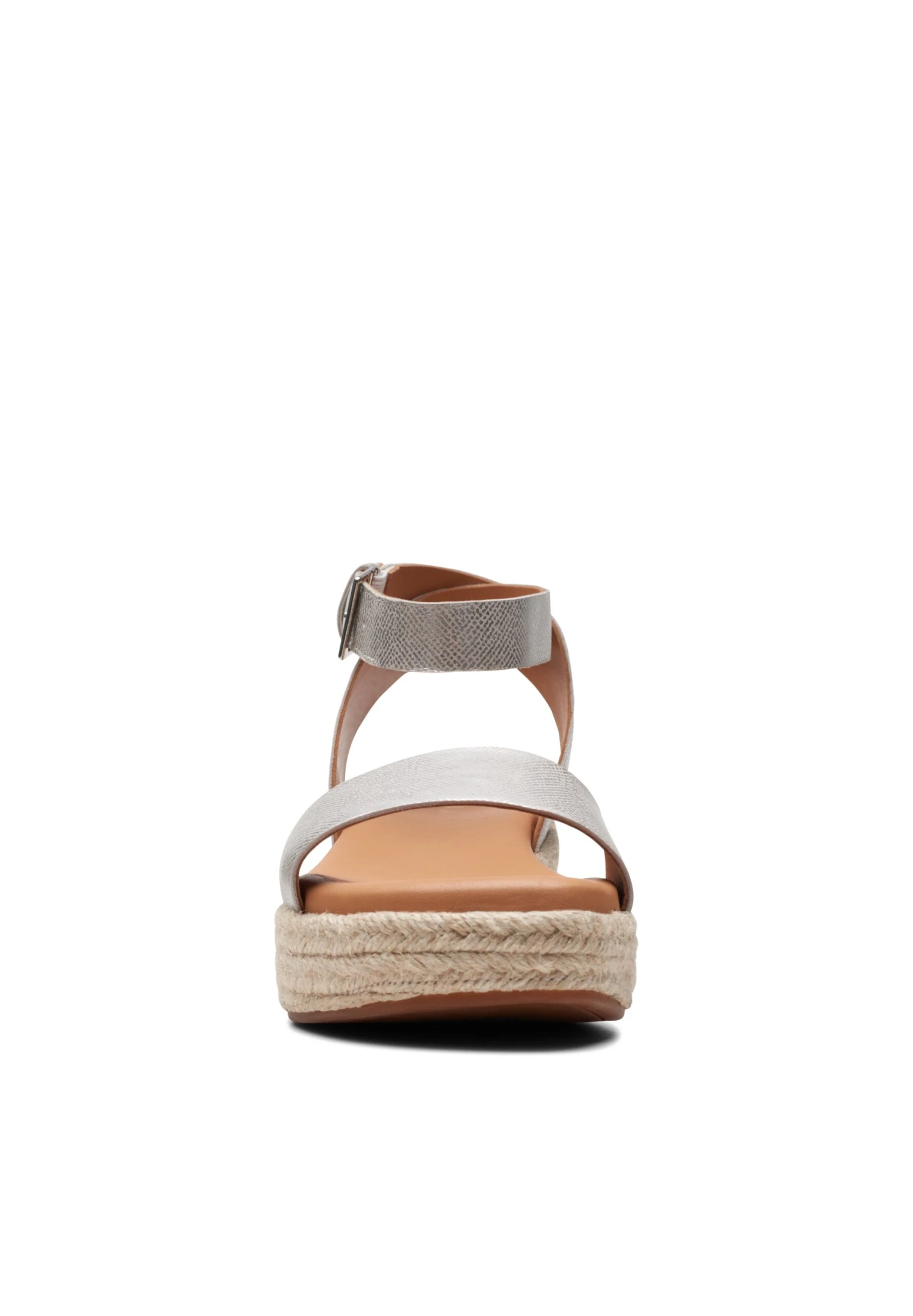 Clarks Kimmei Ivy - D - Sandalen Met Sleehak - Silvercoloured 7 Clarks Kimmei Ivy - D - Sandalen Met Sleehak - Silvercoloured - Afbeelding 5