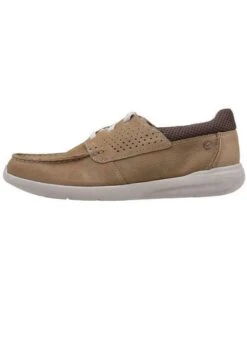 Clarks Gorwin Moc - Sportieve Veterschoenen - Beige